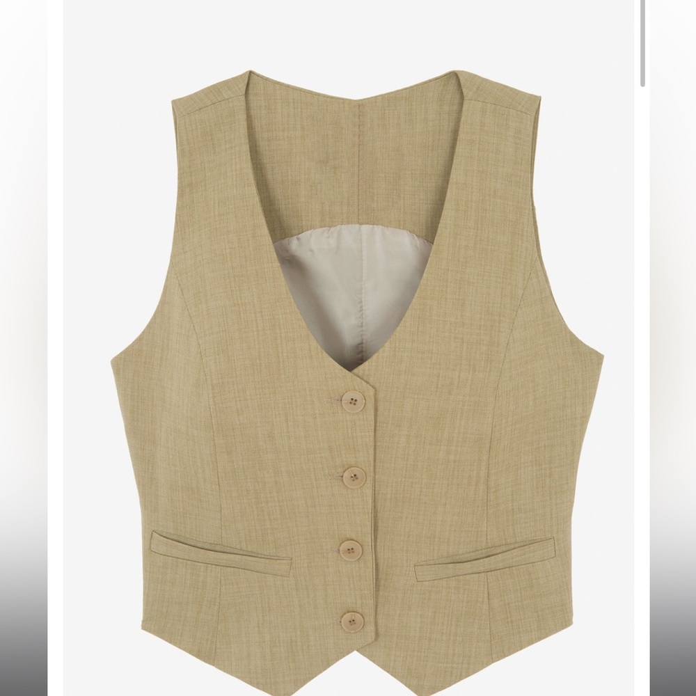 Never worn Gladys Vest from Frankie Shop